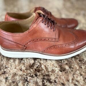 Men's Brown Leather Dress Shoes